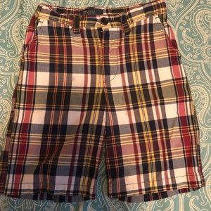 Plaid Polo by Ralph Lauren shorts